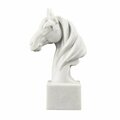 Elk Studio Steed Sculpture - Alabaster S0037-11985